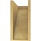 Ekena Millwork 8"W x 16"D x 16"H Classic Concord Rough Cedar Woodgrain TimberThane Corbel, Primed Tan CORUR08X16X16CONRCPR - alternate 6